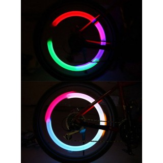 RGB LED Светещи капачки за вентили 1 брой